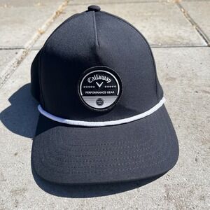 Callaway Bogey Free Trucker Hat Black Snapback Adult One Size